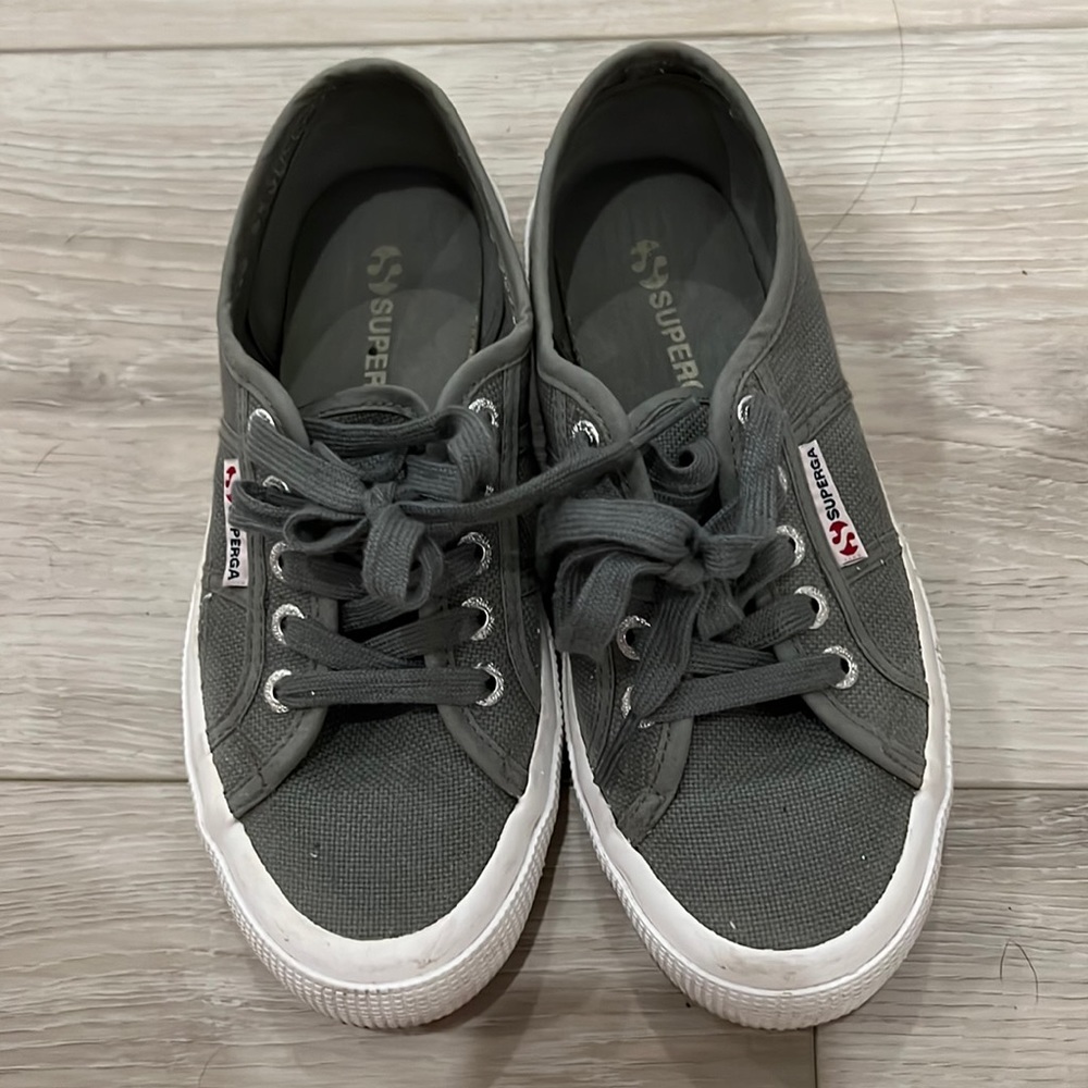 Gray Superga Cotu sneakers